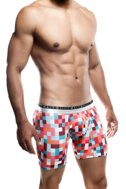 Male Basics Red Pixels Hipster Boxer Brief thumbnail 3