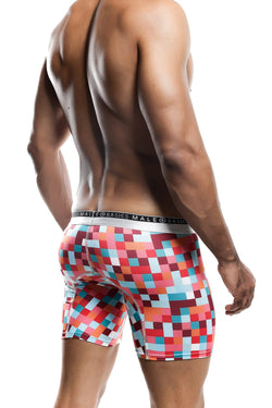 Male Basics Red Pixels Hipster Boxer Brief thumbnail 4