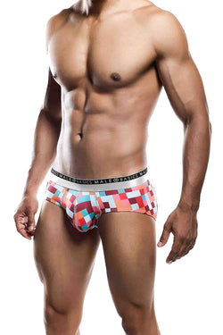 Male Basics Red Pixels Hipster Brief thumbnail 2