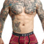 Male Basics Red Tweed Sexy Pouch Trunk