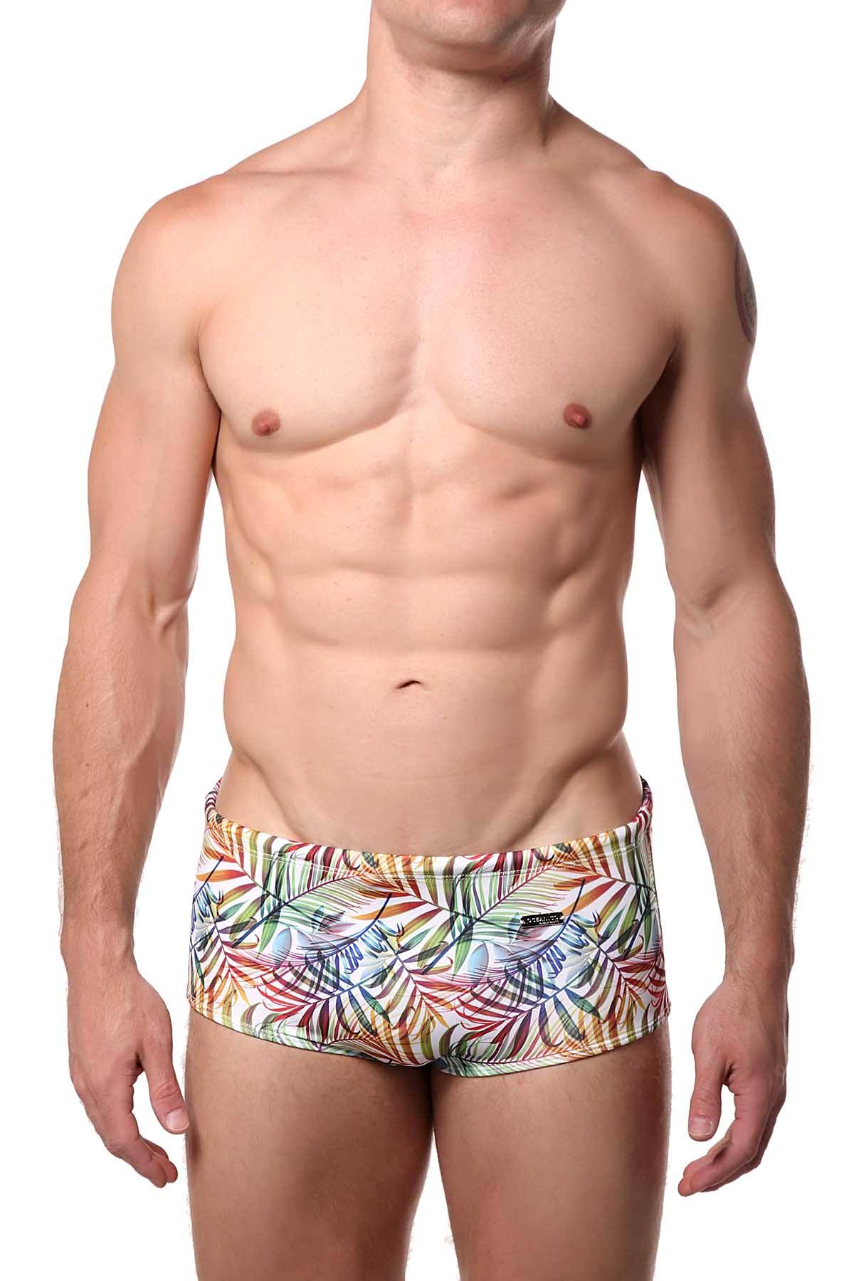 Male Basics Tropics-Printed Sunga Swim Brief