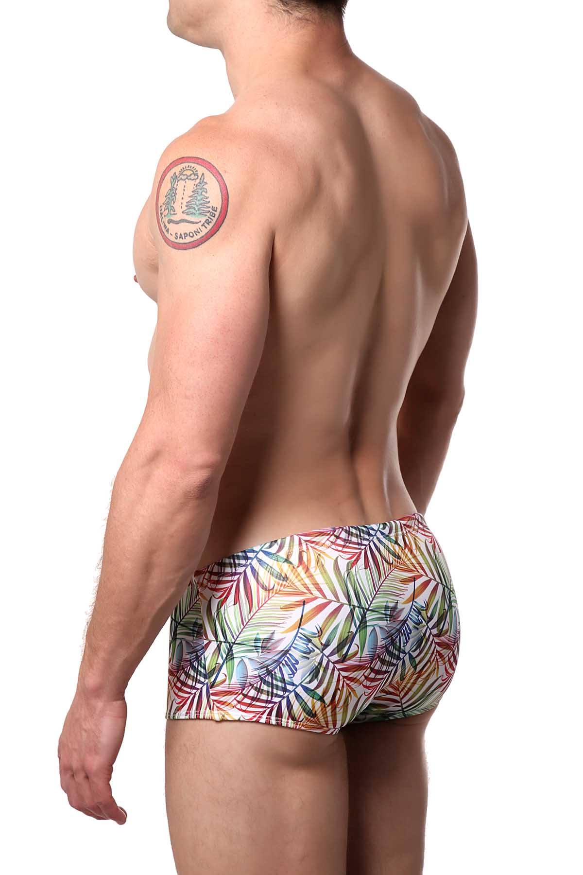 Male Basics Tropics-Printed Sunga Swim Brief