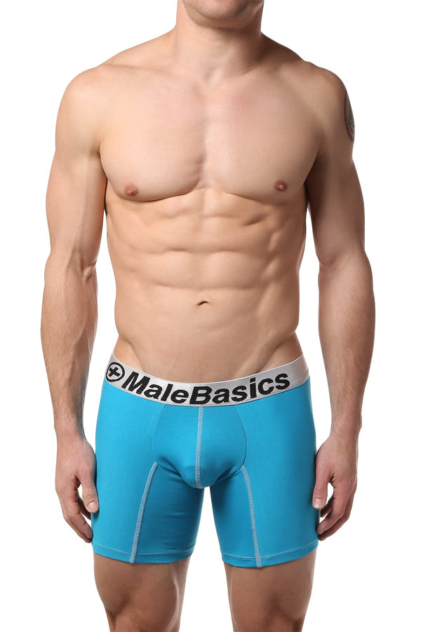 Male Basics Turquoise Boxer Brief