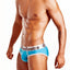 Male Basics Turquoise Contrast Brief