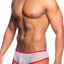Male Basics White Cheek Mesh Boxer