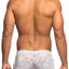 Male Basics White Lace Open Boxer