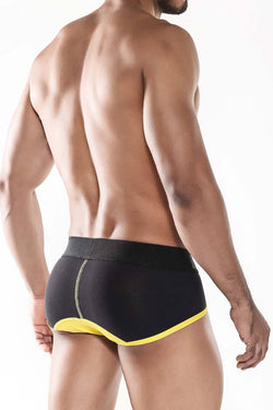 Male Basics Yellow Neon Brief thumbnail 2