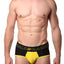 Male Basics Yellow Neon Brief
