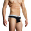 Male Power Black Athletic-Mesh Sport Thong