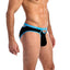 Male Power Black Cutting-Edge Cut-Out Bikini Brief