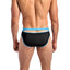 Male Power Black Cutting-Edge Cut-Out Bikini Brief