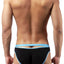 Male Power Black Cutting-Edge Cut-Out Bikini Brief