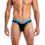 Male Power Black Cutting-Edge Cut-Out Thong
