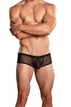 Male Power Black Euro-Male Mesh Mini-Pouch Trunk thumbnail 4