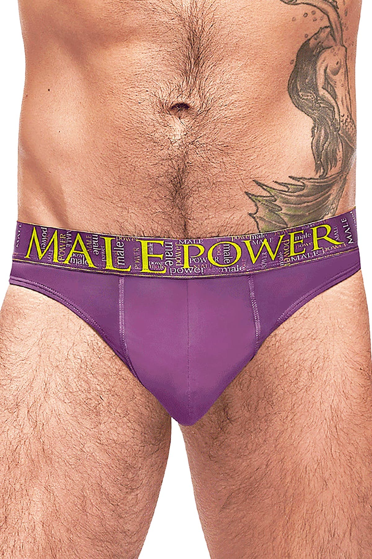 Male Power Eggplant Avant-Garde Enhancer Thong