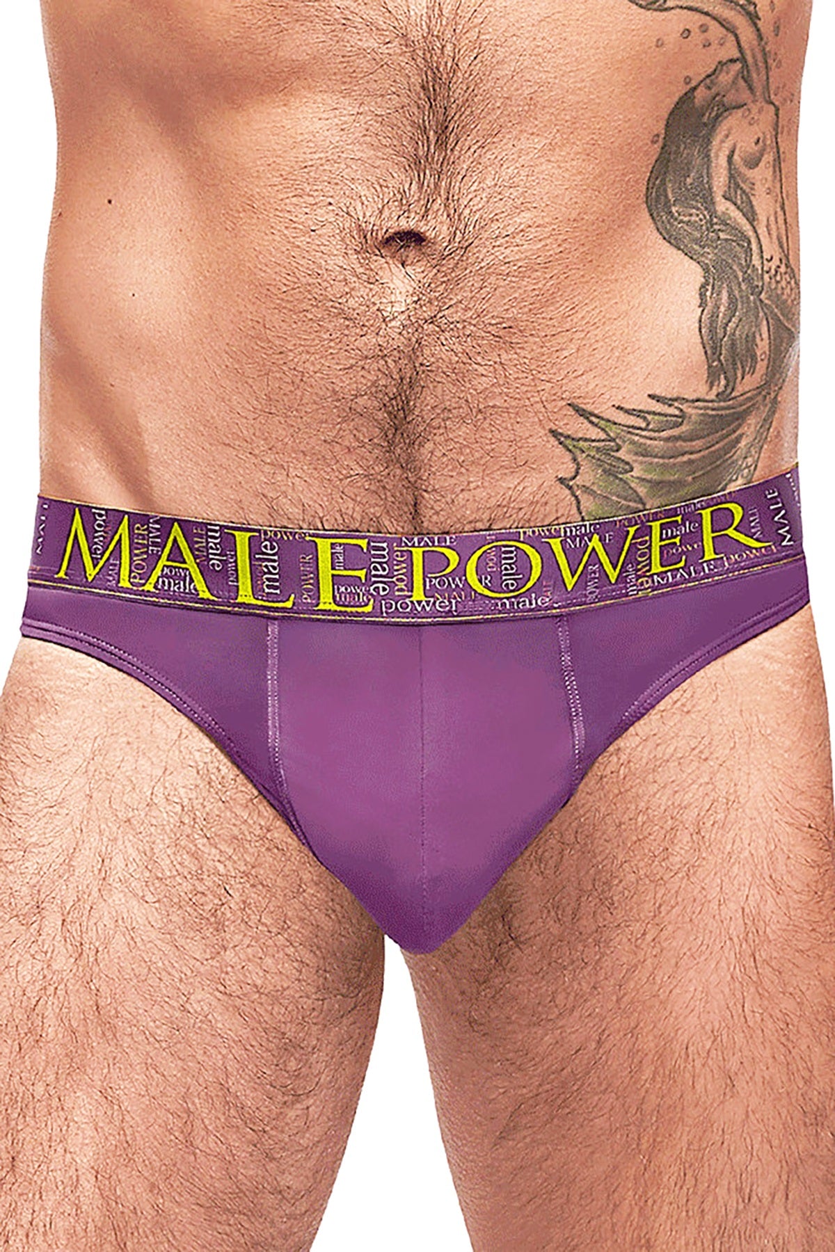 Male Power Eggplant Avant-Garde Enhancer Thong