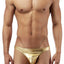 Male Power Gold Heavy-Metal Bong Thong