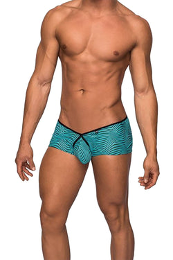 Male Power Green Tranquil Abyss Micro Mini-Short Brief thumbnail 4
