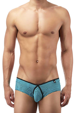 Male Power Green Tranquil Abyss Micro Mini-Short Brief thumbnail 1