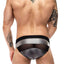 Male Power Grey/Black Iron-Clad Bikini Brief