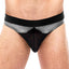 Male Power Grey/Black Iron-Clad Bikini Brief