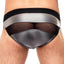 Male Power Grey/Black Iron-Clad Bikini Brief