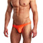 Male Power Orange Euro-Male Spandex Brazilian-Pouch Bikini Brief