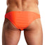 Male Power Orange Euro-Male Spandex Brazilian-Pouch Bikini Brief