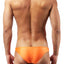 Male Power Orange Euro-Male Spandex Brazilian-Pouch Bikini Brief