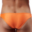 Male Power Orange Euro-Male Spandex Brazilian-Pouch Bikini Brief