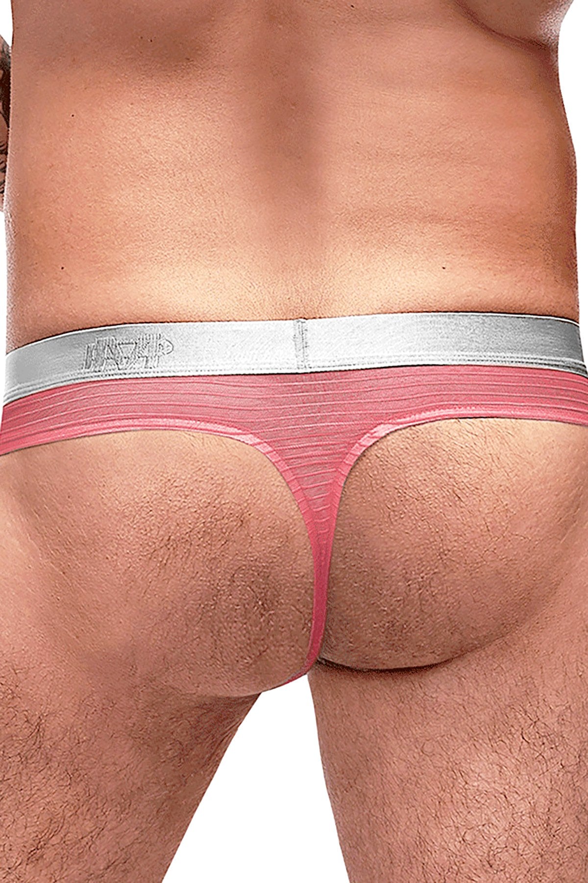 Male Power Salmon Mesh/Rib Bong Thong