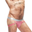 Male Power Salmon Mesh/Rib Ring Jock