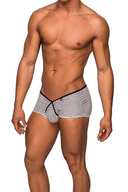 Male Power White Tranquil Abyss Micro Mini-Short Brief thumbnail 4