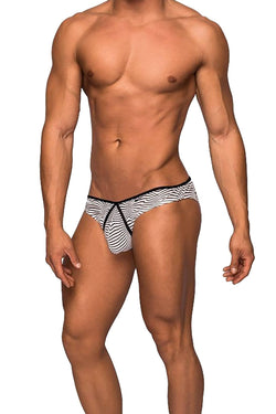 Male Power White Tranquil Abyss Mini Bikini Brief thumbnail 4