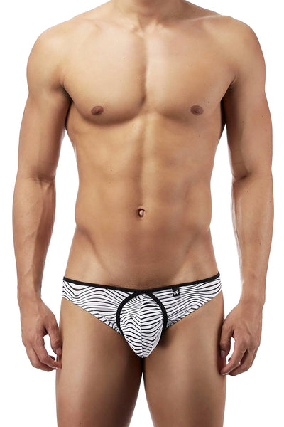Male Power White Tranquil Abyss Mini Bikini Brief