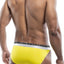 Male basics Yellow Ergonomic Pouch Bikini