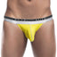 Male basics Yellow Ergonomic Pouch Bikini