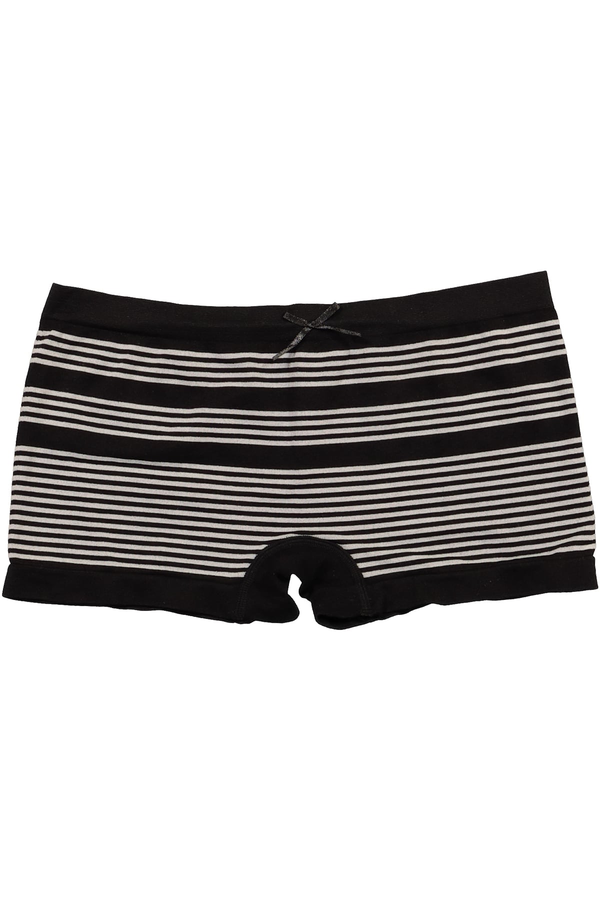 Mamia Black Stripe Seamless Boyshort