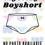 Mamia Pink Stripe Seamless Boyshort
