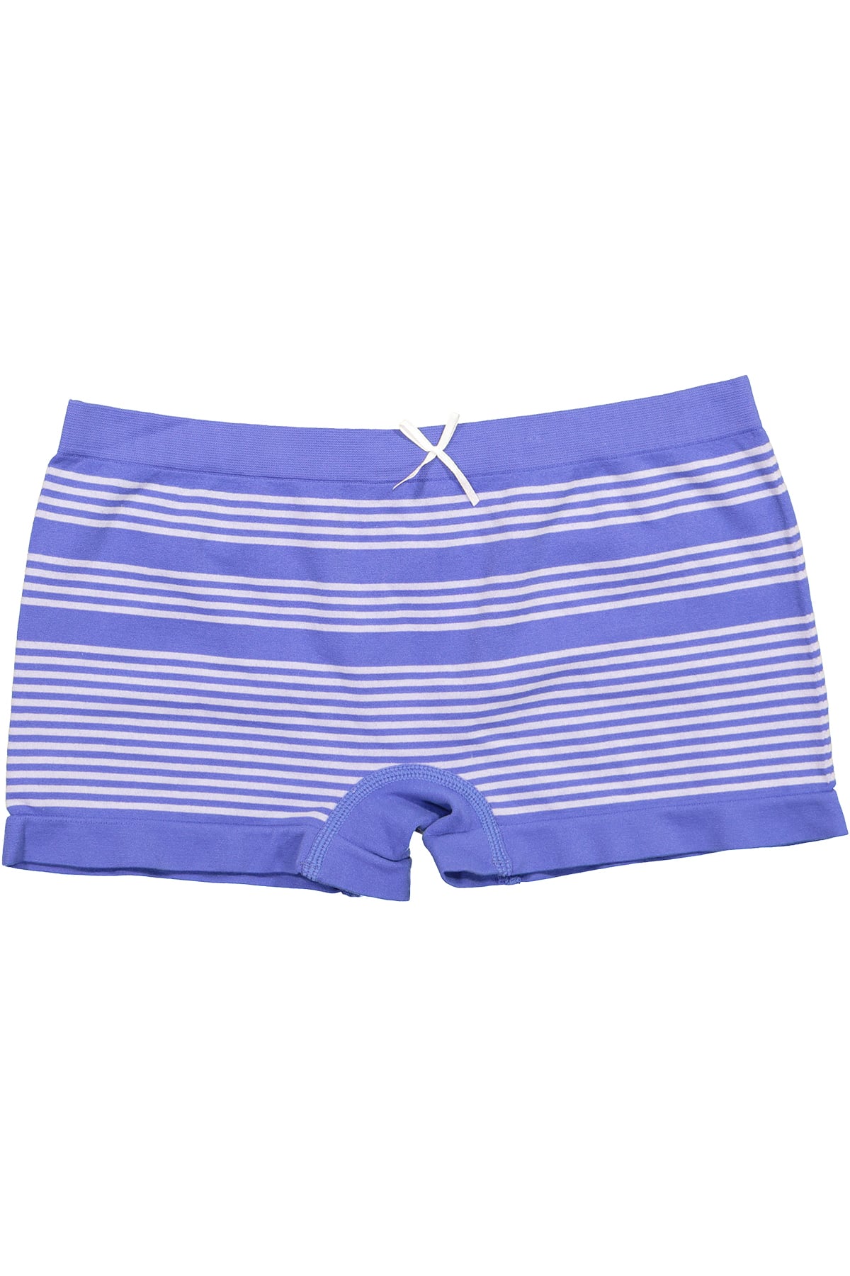 Mamia Purple Stripe Seamless Boyshort