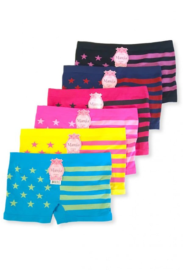 Mamia Seamless Stars & Stripe Boyshort