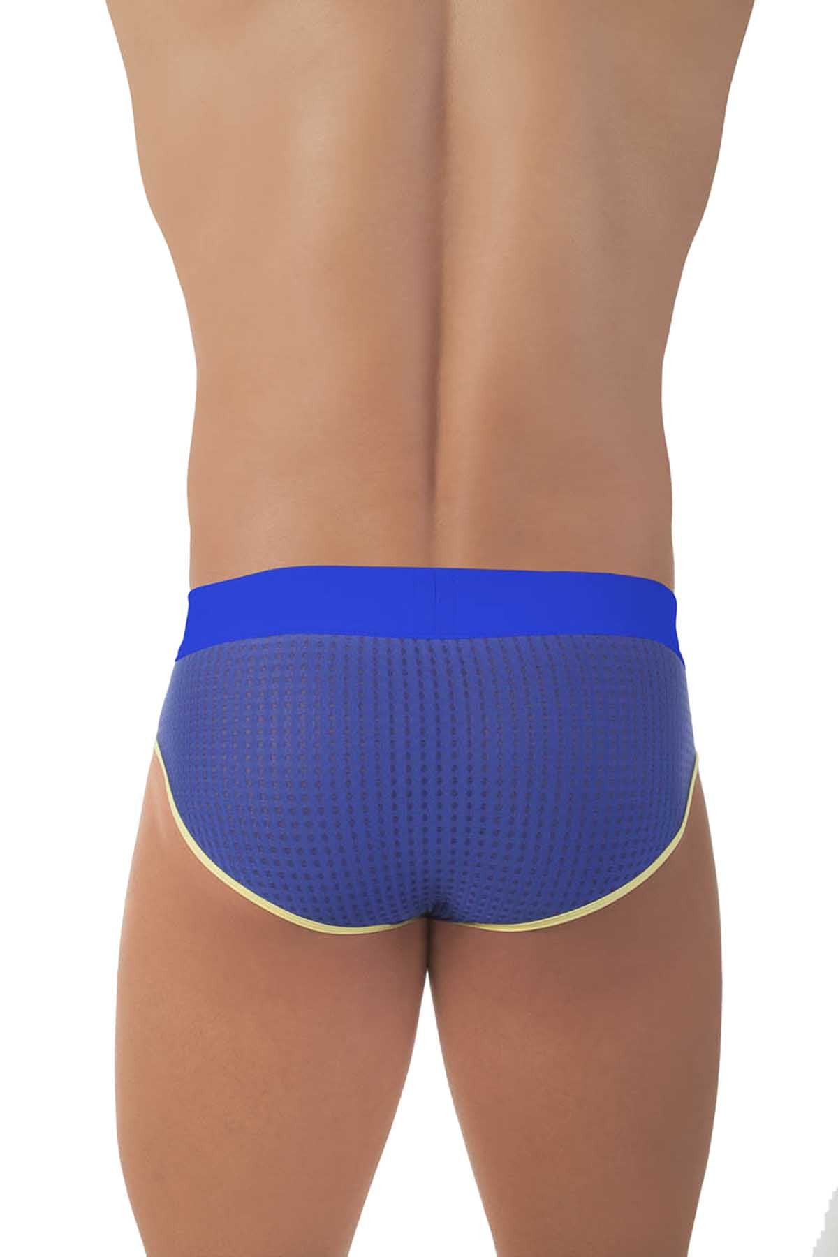 Mandies Blue/Yellow Suite Brief