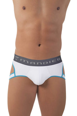 Mandies White/Teal Sabatini-Princess Jock thumbnail 1