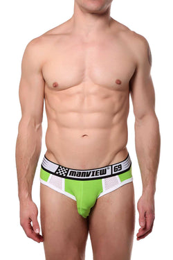 Manview Green 69 Racer Brief thumbnail 1