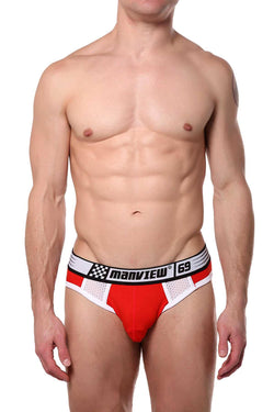 Manview Red 69 Racer Jock-Brief thumbnail 1
