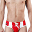 Manview Red Thrust Swim Bikini