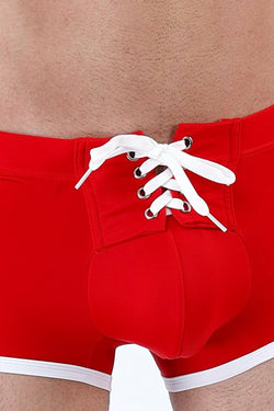 Manview Red Thrust Swim Trunk thumbnail 3