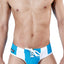 Manview Teal Thrust Swim Bikini