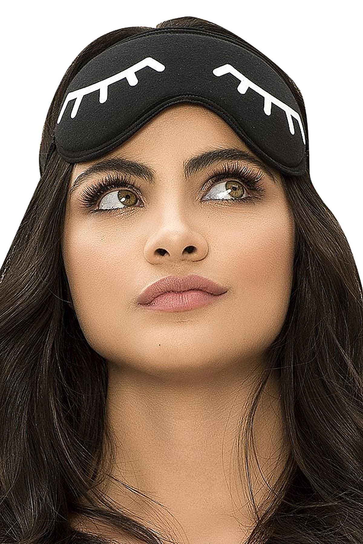 Mapale Black Eyelash Sleeping Eye Mask