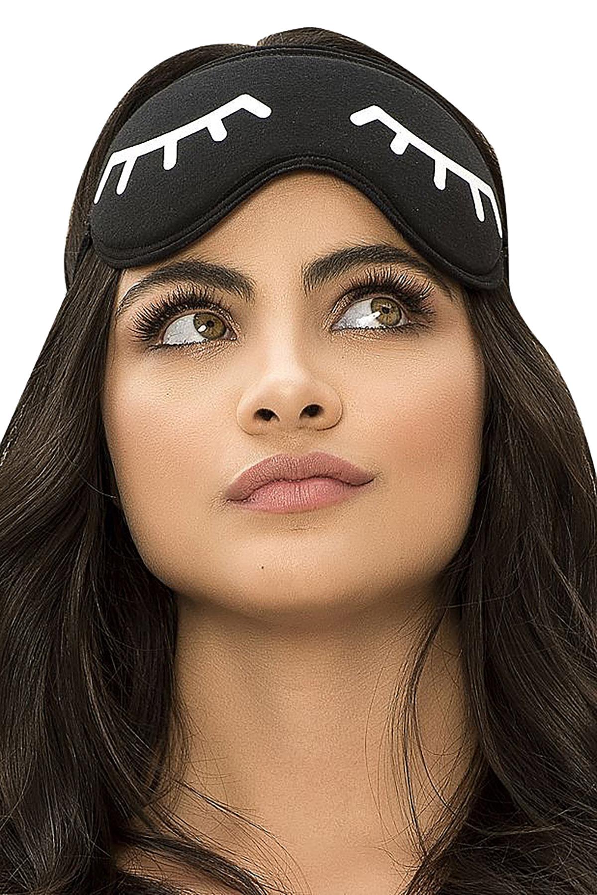Mapale Black Eyelash Sleeping Eye Mask
